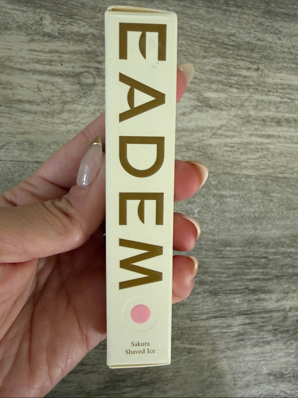 EADEM Sakura Shaved Ice Lip gloss- Soft Pink Shade